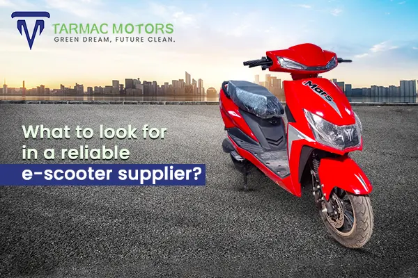 e-scooter supplier